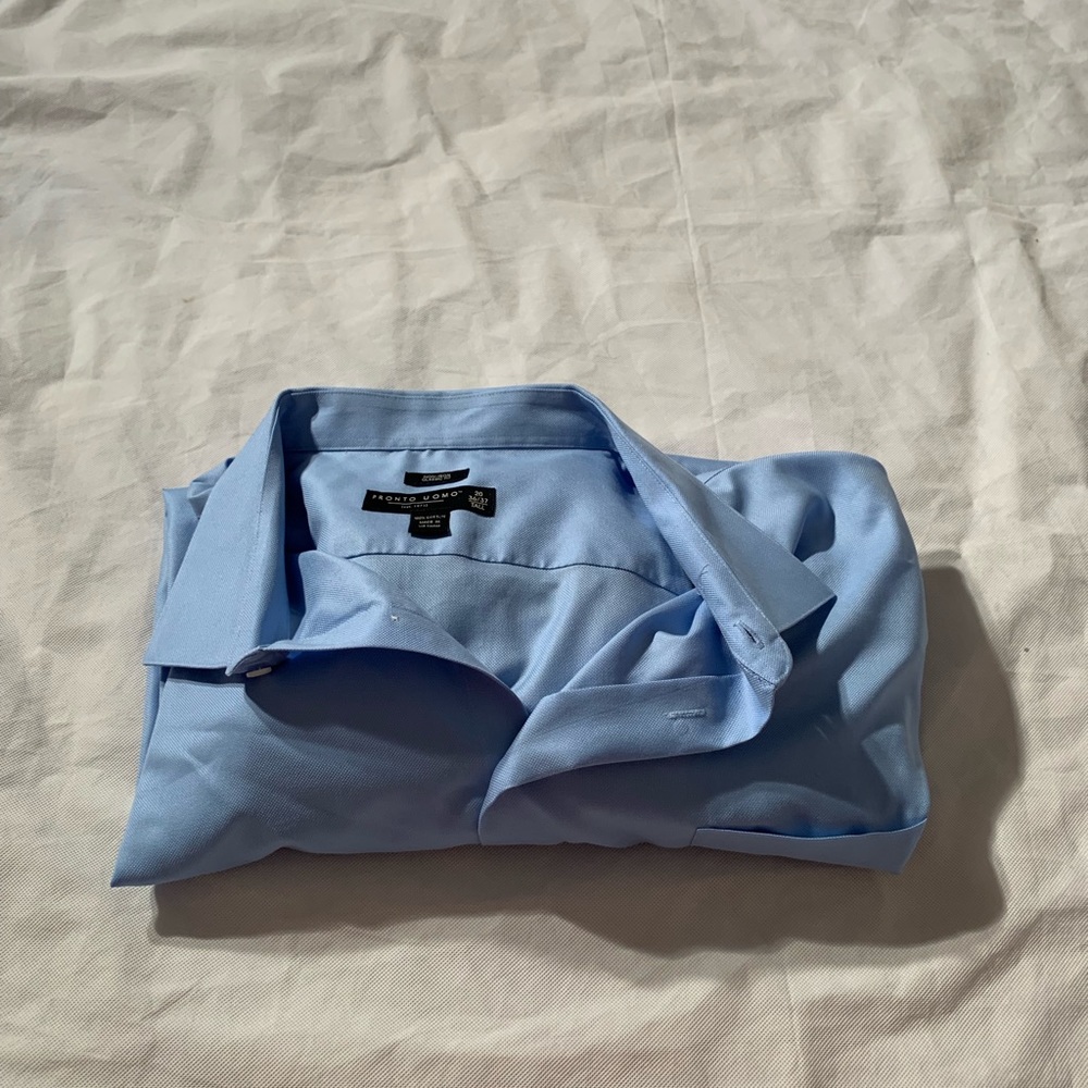 Pronto Uomo Non Iron Classic Fit Shirt 100% Cotton
